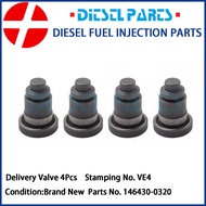 4Pcs Delivery Valve VE4 146430-0320 for ISUZU 4BC2 4JG2 Mitsubishi 4D56 4M40 Isuzu 4JG2 TD27 4D56 4M