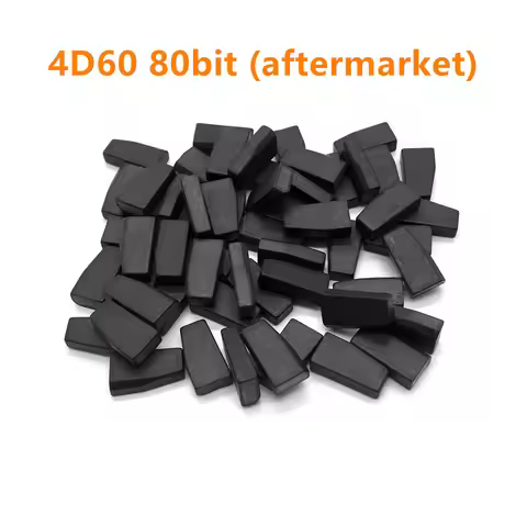 10pcs 20 30 50pcs aftermarket ID 4D60 80bit Carbon Transponder chip ceramic car key blank chip For F