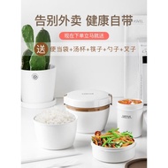 日本ASVEL保溫飯盒上班族便攜 女超長保溫桶學生雙層飯缸便當盒