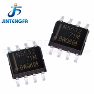 NE5532P 10PCS NE5532AP NE5532 DIP-8 NE5532DR NE5532ADR N5532 N5532A SOIC-8 SMD Dual Low-Noise Operat