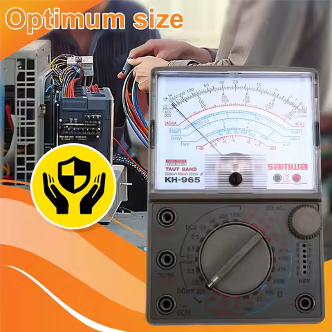 QA08I KH-965 Analog Multimeter Mechanical Pointer Meter AC/DC Voltage Current Resistance Meter with 