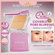 Hanasui Next Level Powder Foundation - Porefect Blur, Flawless Looking & 4X Oil Control Balance