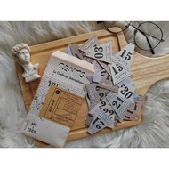 Junk journal stickers pack vintage journal sticker retro planner stickers bujo stickers pack