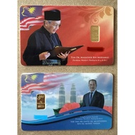 Public Gold Gold Bar Versi PM 0.5g/1g Emas 999.9