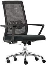 Office Chair Ergonomic Computer Desk And Chair Office Chair High Back Mesh Gaming Chair Lift Swivel Chair Work Chair Game Chair (Color : Black) hopeful