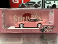Micro Turbo 1/64 Nissan 180SX Pink Valentine Special