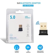 Usb Bluetooth Dongle Wireless V5.0 Mini Adapter CSR 5.0 For Laptop PC
