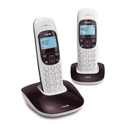 Vtech VT1301-2 Colour Design Twin Digital Cordless Phone - Purple
