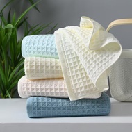 MonoRed Towel/Honeycomb Pattern Cotton Towel/Hand Towel/Pure Cotton Towel/4 colors 100% Cotton