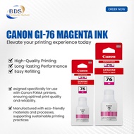 Canon GI-76 INK (Pigment Black/Cyan/Magenta/Yellow) GI76 Toner Ink Bottles for Canon PIXMA GX6070 GX