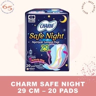 Charm Safe Night 29 35CM/. 9/ 12. PAD PAD PAD