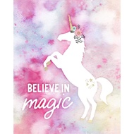 Believe in Magic Unframed Art Print Giclee Poster by Blue, Nina - Ready for Framing with Customizati