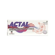 ACTAL ANTI ACID TABLET 10'S CHEWABLE TABLET
