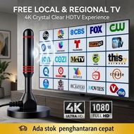 Digital TV Antenna Indoor TV HDTV With Amplifier dvb-t2 decoder Indoor Antenna TV Antena 1080P +3m