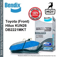 [Front] Bendix Metal King DB2221MKT Toyota Hilux KUN26 Disc Brake Pad