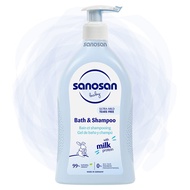 Sanosan Baby Bath & Shampoo - 200ml / 500ml (Made in Germany)