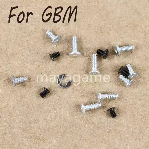 2sets Full Set Screw Sets Replacement For GBM Head Screws Set for GameBoy Micro Console Shell