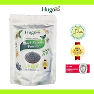 Hugonic Premium Tulen Serbuk Bijan Hitam Halal (400g)