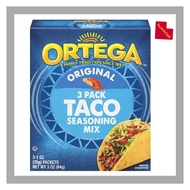 Ortega Taco Seasoning Loose Pack 28g | 84g 3 Pack Box | Authentic Mexican Flavor | Spice Mix For Tac