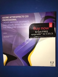 全新Adobe CS3 After Effects Professional English Version (For Mac 機)