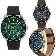 [Original]  Coach Men Watch Leather Strap Chronograph Quartz 14602512 /14602513 /14602514