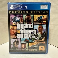 New and Sealed - PS4 Game - Premium Edition Grand Theft Auto V - GTA 5 - R3 English - RPG Action Adv