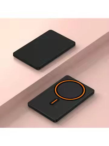 Multicolor Magnetic Power Bank Ultra-Thin 5000mAh Qi2 15W Fast Charging MagSafe Compatible Portable 