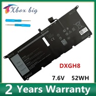 DXGH8 Laptop Battery For Dell XPS 13 9380 9370 7390 For Dell Inspiron 7390 2in1 7490 G8VCF H754V 0H7