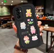 [GB12] Softcase Gelombang Hitam REALME C51 C53 10 5 5i 5 PRO 6 7i 8 5G 8i 9 PRO 9 PRO+ 9i 4G C11 C11 2021 C12 C15 C20 C21Y C30 C31 C33 C35 | Case Gelombang | Casing HP Gelombang | Softcase HP | Silikon | Aigogo