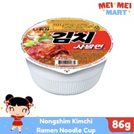 Nongshim Kimchi Ramen Ramyun Noodle Cup 86g Korean Instant Noodles