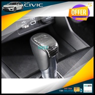 Honda Civic FE 11th Gear Knob Carbon Cover Interior Decoration 2022 - 2025 FE FL 11th Vacc Auto Car 