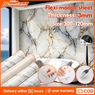 3D Flexi Marble Sheet Imitation Ceramic Waterproof Wall Sticker Marble Wallpaper Thickened XPEBoard