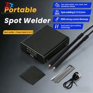 DC5V 2A Portable Power Bank Spot Welder 2-in-1 16850/21700 Lithium Battery Spot Welder Type-C Interf
