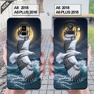 Samsung A6 2018 Case | A6 PLUS 2018 - Samsung A8 2018 | A8 PLUS 2018 _Clear black silicone casing