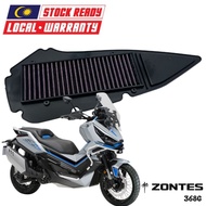 AIR FILTER Air Cleaner Zontes 368G Exciter Performance Washable