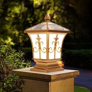 Solar Post Headlight Garden Light Gateway Post Fence Outdoor Villa Wall Light Factory 99YF