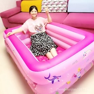 [In stock]Adult Inflatable Bathtub Portable Folding Bathtub Adult Bath Barrel Children Swimming Pool Paddling Pool Bath Bucket Household