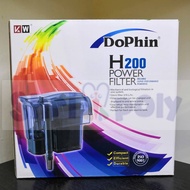 DOPHIN H-200 HANG ON AQUARIUM FILTER PLANTED