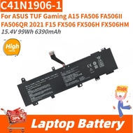 High Capacity 15.4V 99Wh 6390mAh Laptop Battery C41N1906-1 For ASUS TUF Gaming A15 FA506 FA506II FA5