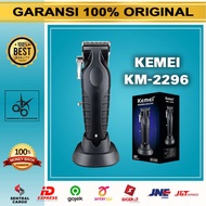 Kemei KM 2296 Professional Hair Clipper with Charger Dock Barbershop