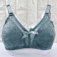 Wireless Bra Cup B/C #34~50 Full Cup Thin Span Padding Lingerie Soft Thin / Baju Dalam Wanita Tanpa 