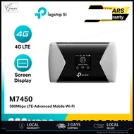 TP-LINK M7450 300 Mbps 3G/4G LTE-Advanced Mobile Dual Band Travel WiFi Router/MiFi/Hotspot (with Sim Slot)