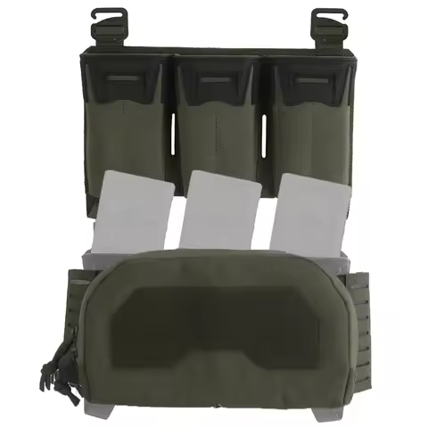Camo Style 2nd Layer Admin Pouch Tactical Storage Bag for Multi-Caliber Triple Mag Pouch Airsoft Ves
