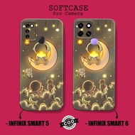Softcase Pro Camera Infinix Smart 6 2/ 32GB, Smart 6 3/ 64GB, Smart 5 - [ASTRONAUTS] Case Infinix Sm