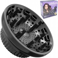 LIGOLIGHairDifuser Accessories, Suitable for Universal Diffuser for 1.4-Inch to 2.4-Inch Hair Dryer,