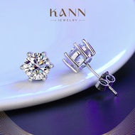 Gra Kann Jewelry FY-207 5-8 mm Moissanite artificial diamond earrings