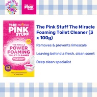 The Pink Stuff Pencuci Tandas Foam | The Pink Stuff The Miracle Foaming Toilet Cleaner (3 x 100g)