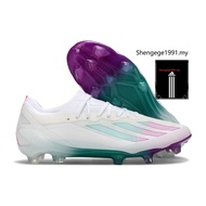 X Series Knitted X CRAZYFAST MESSI. 1 FG BOOTS Messi Series Original in stock kasut boots football s
