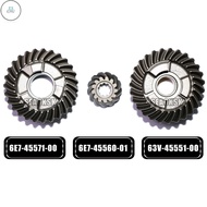 KMV Gear Set for Hidea 15HP boat engine 6E7-45560-01 63V-45551-00 6E7-45571-00
