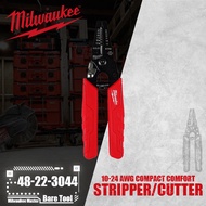 Milwaukee 48-22-3044 10-24 AWG Compact Comfort Grip Wire Stripper & Cutter